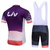 Set Fietsshirt + Korte Koersbroek 2018 CCC Liv Dames N001